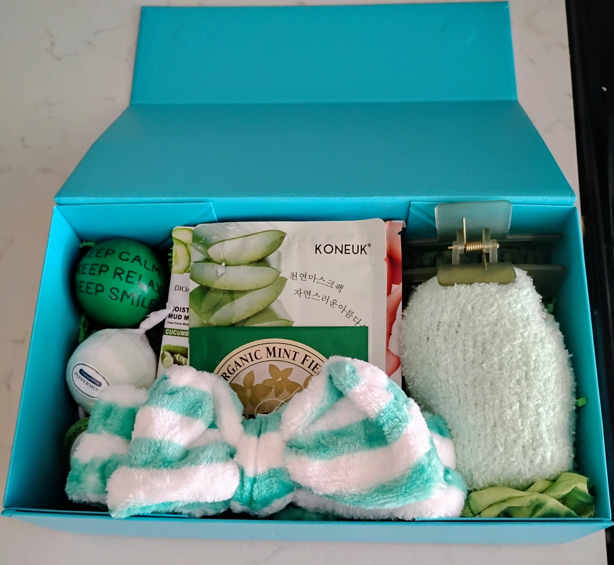 Green Beauty box contents